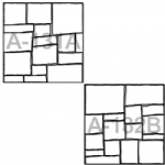 型號:A-131A+A-132B文化石砂岩(AB)造型模板(單元圖說)